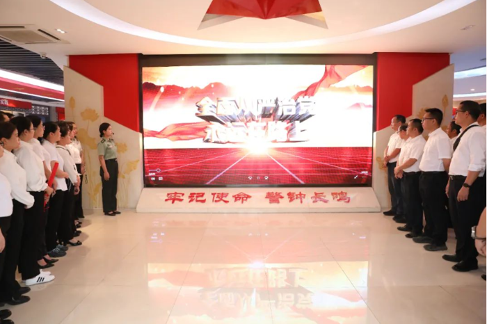【党建共建】太阳成集团tyc4633联合中国移动百色分公司开展“缅怀先烈守初心 恪守清廉葆本色”联学共建主题党日活动