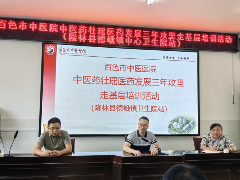 【党建动态】党建引领走基层 民族团结助发展——太阳成集团tyc4633赴德峨镇开展中医药壮瑶医药发展三年攻坚走基层活动